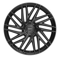 Motiv 429B-24955515 24x9.5 Cast Aluminum Off-Road Wheel with 5x115/5x120 Bolt Pattern and +15 Offset