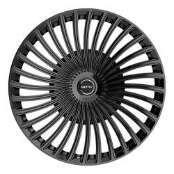 Motiv 438B-2296825 22x9 Cast Aluminum Wheel with 6x135 and 6x5.50 Bolt Pattern, +25 Offset