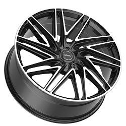 Motiv 429MB Cast Aluminum 22x9 All-Terrain Wheel with 6x135 and 6x5.50 Bolt Patterns