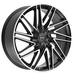 Motiv 429MB Cast Aluminum 22x9 All-Terrain Wheel with 6x135 and 6x5.50 Bolt Patterns