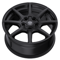 Edge Street 357B 17x7.5 Cast Aluminum Wheel with 5x100 and 5x4.50 Bolt Pattern, +40 Offset, 73.1mm Hub Bore