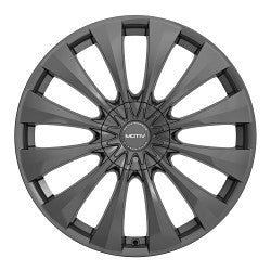 Motiv 436B 17x7.5 Cast Aluminum Wheel with 5x100 and 5x4.50 Bolt Pattern, +42 Offset