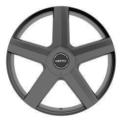 Motiv 439B-24956825 24x9.5 Cast Aluminum Wheel with 6X135 Bolt Pattern and +25 Offset