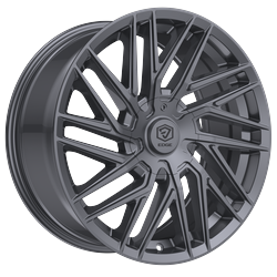 Edge Street 355A Alloy Wheel - 20x8.5 inches, 5x120 and 5x4.50 Bolt Pattern, +40 Offset