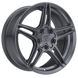 Edge Street 354A 20x8.5 Cast Aluminum Wheel - 5x108 / 5x4.50 Bolt Pattern, +40 Offset