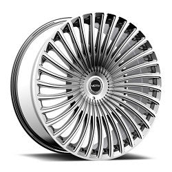 Motiv 438C 24x9.5 Cast Aluminum Wheel with 5x115/5x120 Bolt Pattern and +15 Offset