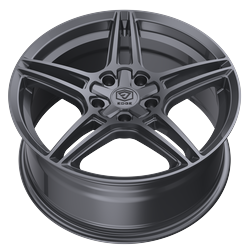 Edge Street 354A 19x8.5 Cast Aluminum Wheel with 5x4.50 / 5x120 Bolt Pattern and +40 Offset
