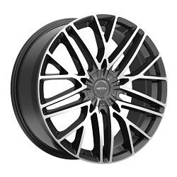 Motiv 437MB 22x9 Cast Aluminum Wheel with +40 Offset for 5x108 & 5x4.50 Bolt Patterns