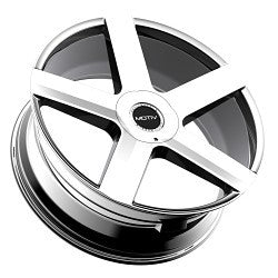 Motiv 439C Alloy Wheel 24x9.5 6x135 / 6x5.50 +25 Offset in Cast Aluminum