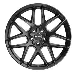 Motiv 435B Foil 18x8 Cast Aluminum Wheel with 5x4.50 / 5x120 Bolt Pattern and +42 Offset