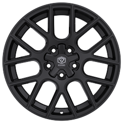 Edge Street 356B Cast Aluminum Wheel 17x7.5 with 5x100 Bolt Pattern and +40 Offset