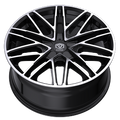 Edge Street 352MB 20x8.5 Cast Aluminum Wheel with 5x108 and 5x4.50 Bolt Patterns, +40 Offset