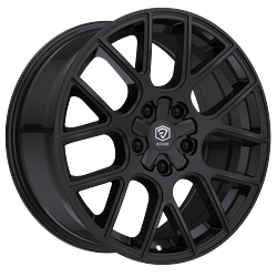 Edge Street 356B 18x8 Cast Aluminum Wheel with 5x100/5x4.50 Bolt Pattern and +40 Offset