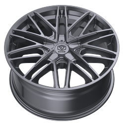 Edge Street 352A-8805940 18x8 Cast Aluminum Wheel with 5x112 and 5x4.50 Bolt Pattern, +40 Offset
