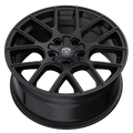 Edge Street 356B 20x8.5 Cast Aluminum Wheel with 5x108 and 5x4.50 Bolt Pattern, +40 Offset