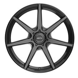 Motiv 432B Rigor 17x7.5 Cast Aluminum Wheel with 5x112 and 5x4.50 Bolt Patterns, +40 Offset