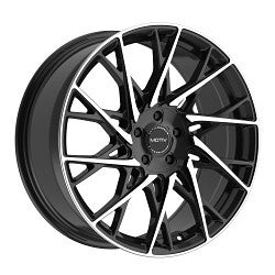 Motiv 430MB Maestro 17x7.5 Cast Aluminum Wheel with 5x4.50 and 5x120 Bolt Patterns, +40 Offset