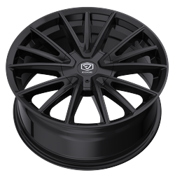 Edge Street 353B Cast Aluminum Wheel 17x7.5 inches with 5x112 and 5x4.50 Bolt Pattern, +40 Offset