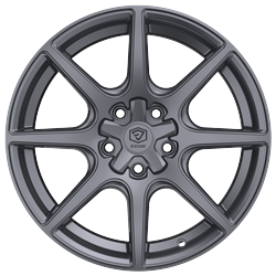 Edge Street 357A 18x8 Cast Aluminum Wheel with 5x4.50 / 5x120 Bolt Pattern and +40 Offset
