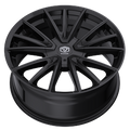 Edge Street 353B Alloy Wheel 17x7.5 inches with 5x108 and 5x4.50 Bolt Pattern, +40 Offset, Cast Aluminum