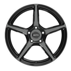 Motiv 433B Blade 18x7.5 Cast Aluminum Wheel with 5x108 Bolt Pattern and +40 Offset