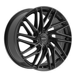 Motiv 429B-2295740 22x9 Cast Aluminum Wheel with 5x4.50 and 5x120 Bolt Pattern, +40 Offset