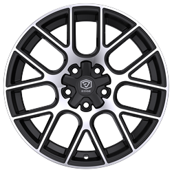 Edge Street 356MB 16x7.5 Cast Aluminum Wheel with 5x100 and 5x4.50 Bolt Pattern +40 Offset