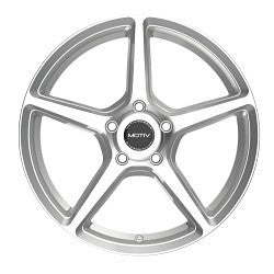 Motiv 433MS Blade 16x7.5 Cast Aluminum Wheel with 5x112 Bolt Pattern and +40 Offset