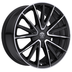 Edge Street 353MB 17x7.5 Cast Aluminum Wheel with 5x108 and 5x4.50 Bolt Pattern +40 Offset