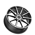 Motiv 431MB Elicit 18x7.5 Cast Aluminum Wheel with 5x4.50 / 5x120 Bolt Pattern and +40 Offset