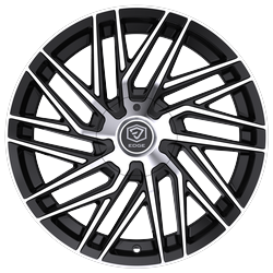 Edge Street 355MB 18x8 Cast Aluminum Wheel with 5x4.50 / 5x120 Bolt Pattern and +40 Offset