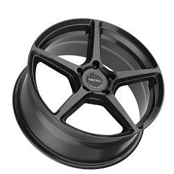Motiv 433B Blade 17x7.5 Cast Aluminum Wheel with 5x4.50 Bolt Pattern and +40 Offset