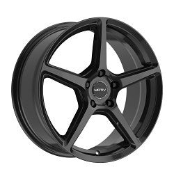 Motiv 433B Blade 18x7.5 Cast Aluminum Wheel with +40 Offset and 5x4.50 Bolt Pattern