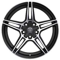 Edge Street 354MB 19x8.5 Cast Aluminum Wheel with 5x4.50 and 5x120 Bolt Pattern +40 Offset