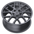 Edge Street 356A 20x8.5 Cast Aluminum Wheel with 5x100 and 5x4.50 Bolt Pattern, +40 Offset