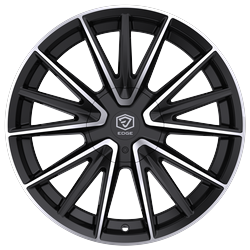 Edge Street 353MB Cast Aluminum Wheel 20x8.5 with 5x112 and 5x4.50 Bolt Patterns, +40 Offset