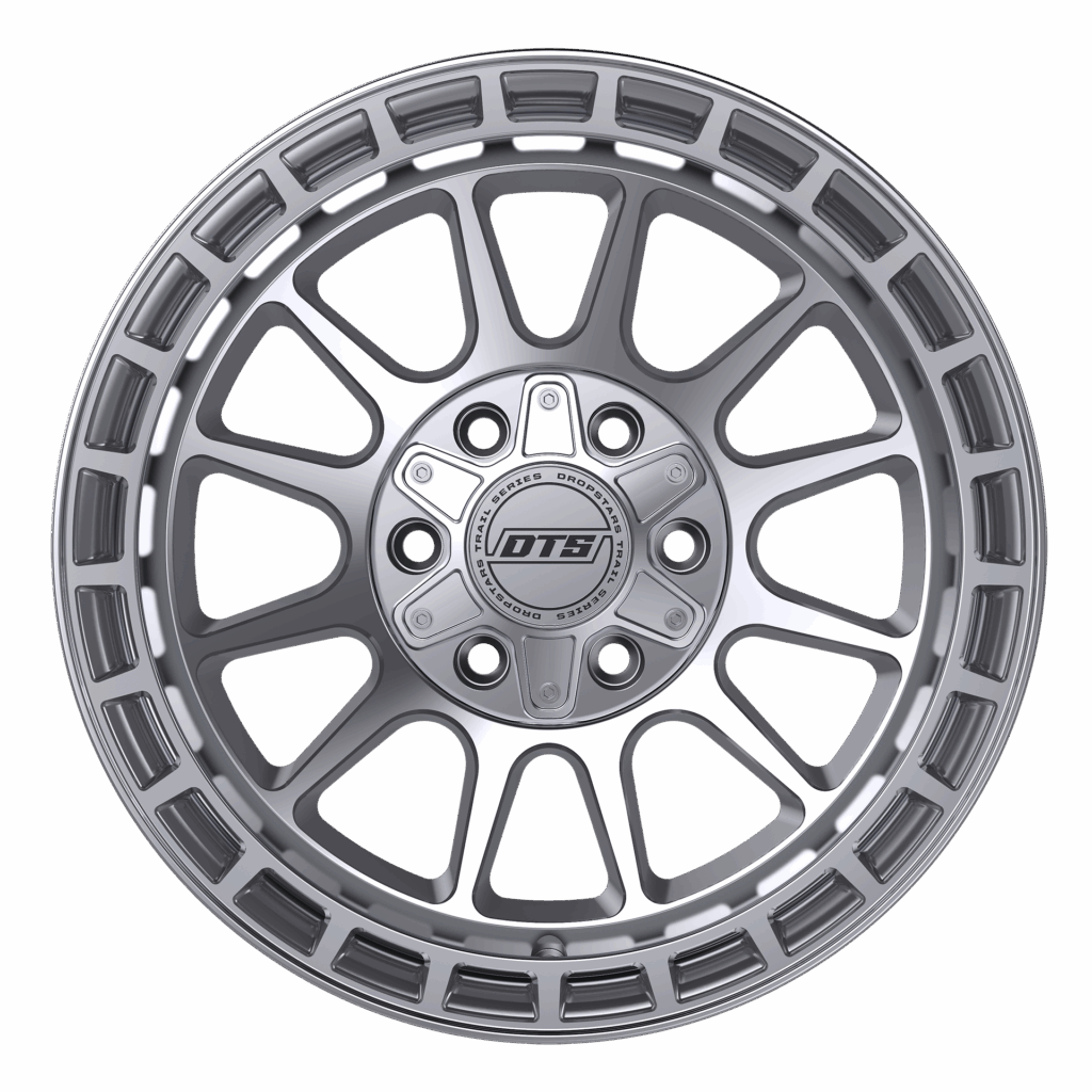 Dropstars Trail Series 20x10 Cast Aluminum Wheel with 8x180 Bolt Pattern and -19 Offset