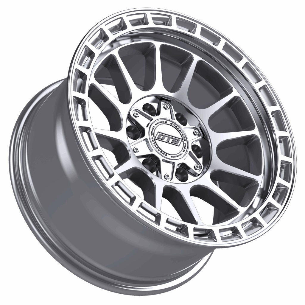 DROPSTAR TRAIL SERIES 606MS WHEELS 5X5.0(127) & 5X5.5(139.7) - MACHINED FINISHED