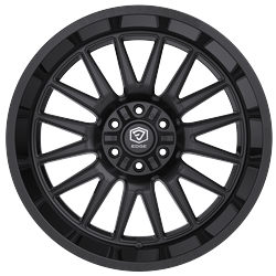 Edge Off Road 305B 20x10 8x170 -12 Cast Aluminum Wheel with Hub Centric Design