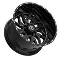 TIS 544BM-2098917 20x9 Cast Aluminum All-Terrain Wheel with 8x180 Bolt Pattern and +17 Offset