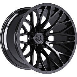 TIS 566B 22x12 Cast Aluminum Wheel with 8x180 Bolt Pattern and -44 Offset