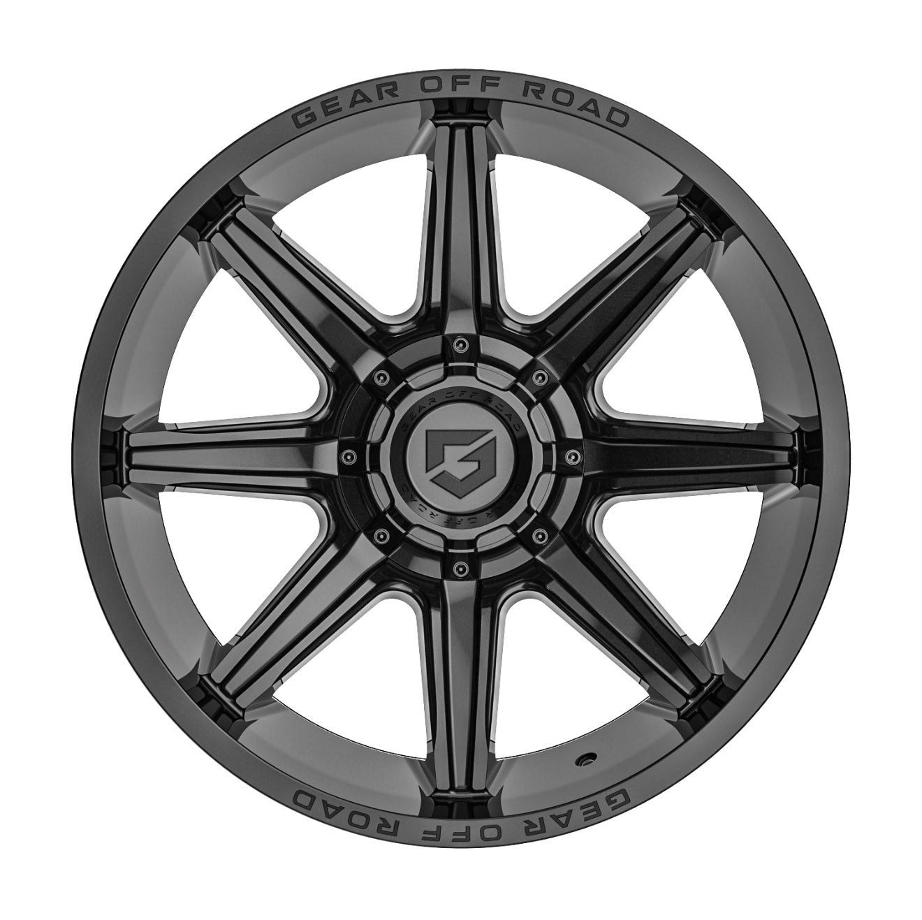 20X10 GEAR 765B WHEELS 6X5.5(139.7) & 6X135 -19 Offset