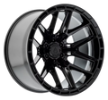 22X12 ARENA A114 BATTLE WHEELS 6X5.5(139.7) -44 OFFSET - GLOSS BLACK
