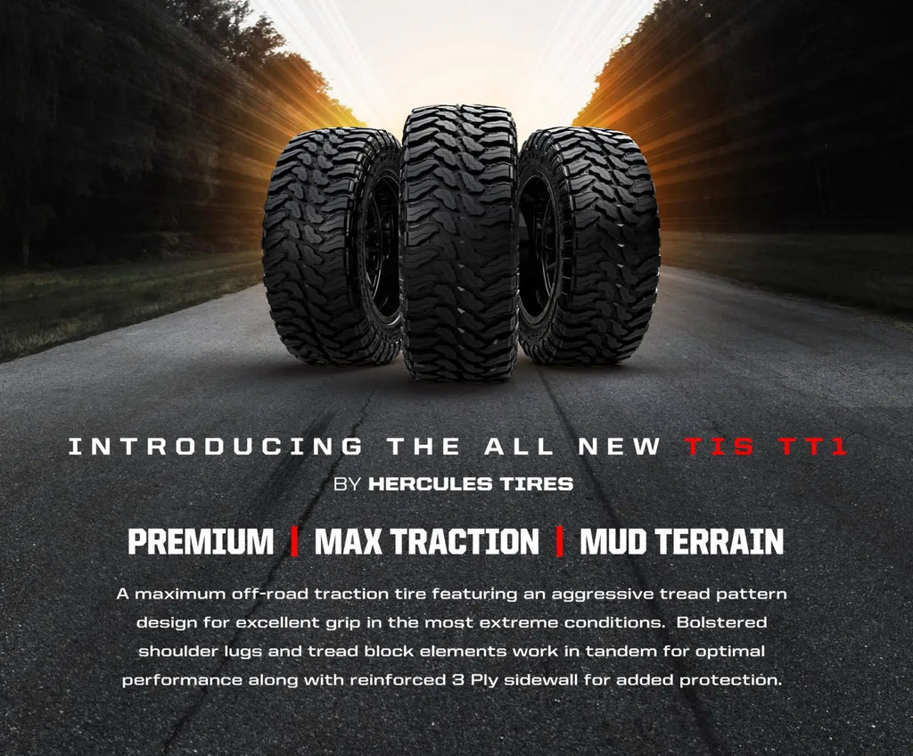 LT37X12.50R18 HERCULES TIS OFF-ROAD TT1 - 128Q - 10PLY