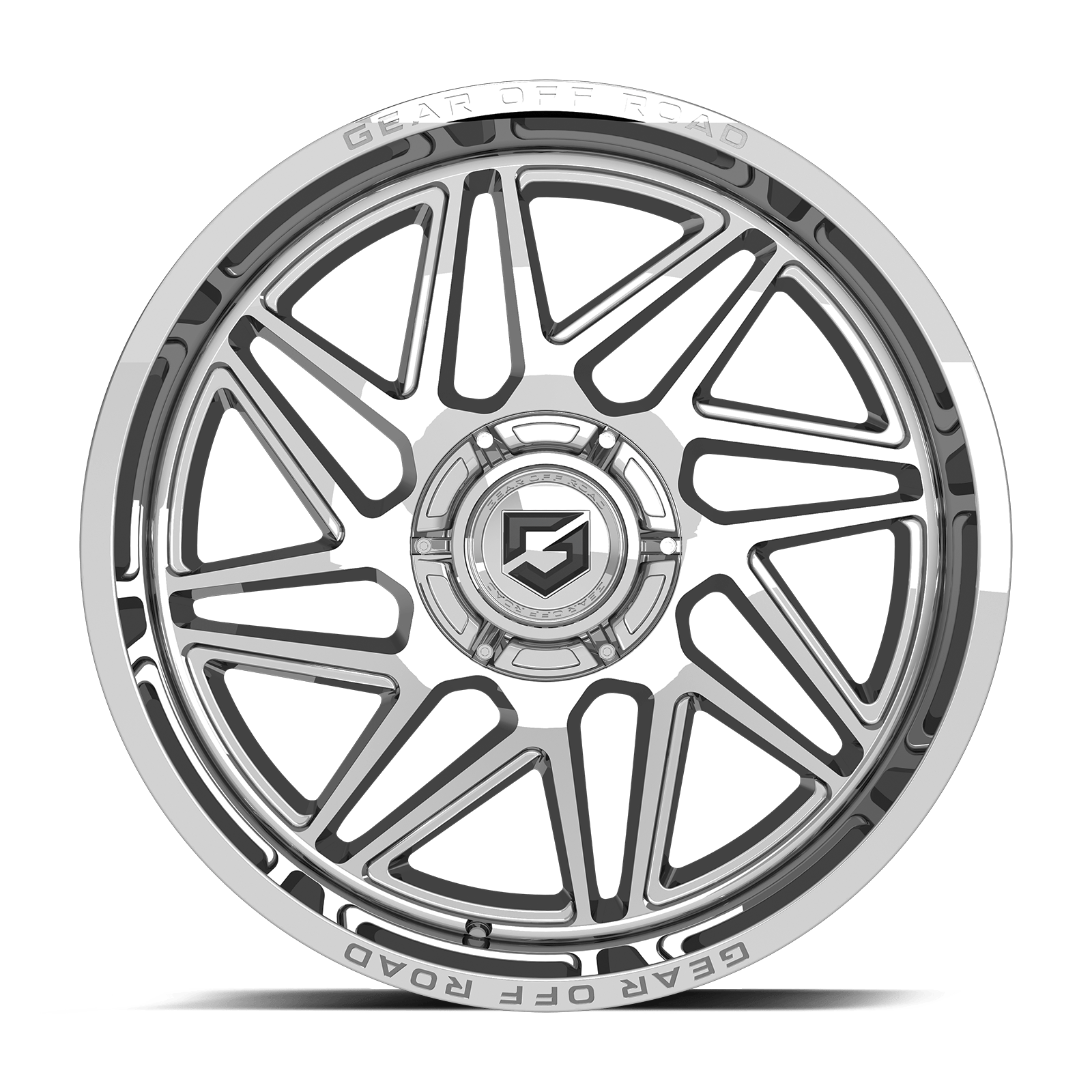 Gear Off Road 761C Ratio 18x9 Cast Aluminum Wheel with 8x180 Bolt Pattern and +18 Offset