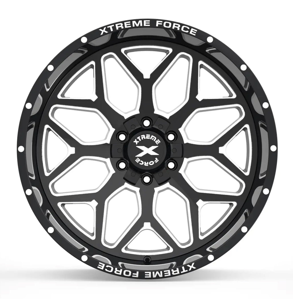 20X10 XTREME FORCE XF-12 WHEELS 6X5.5(139.7) & 6X135 -25 Offset