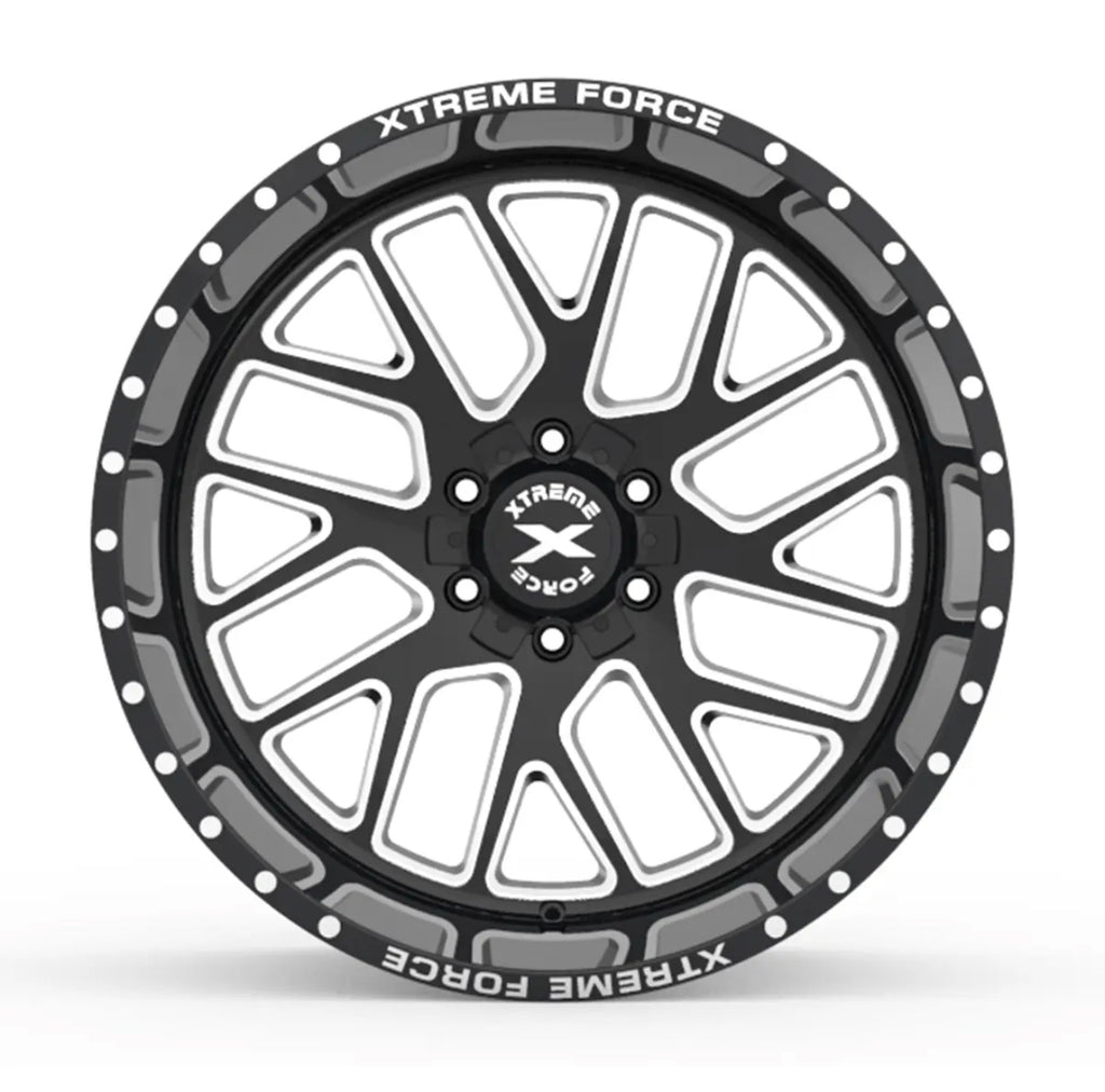 20X10 XTREME FORCE XF-10 WHEELS 6X5.5(139.7) & 6X135 -25 Offset