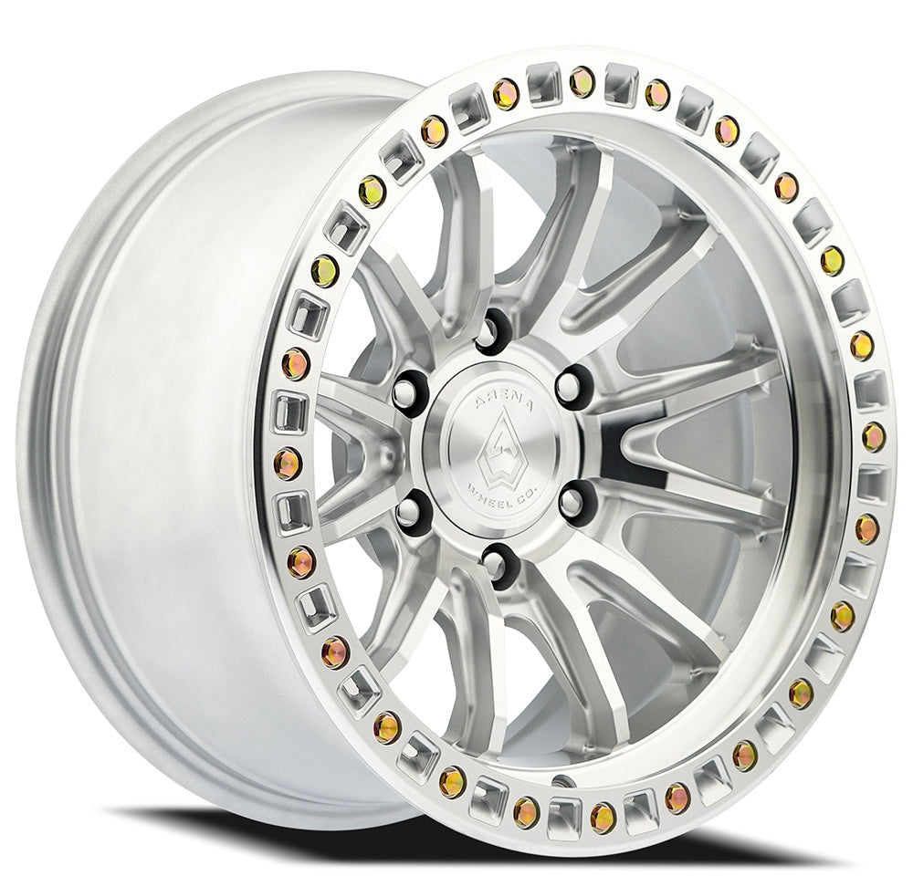 ARENA A103 MISSION WHEELS 6X135 - GLOSS SILVER MACHINED