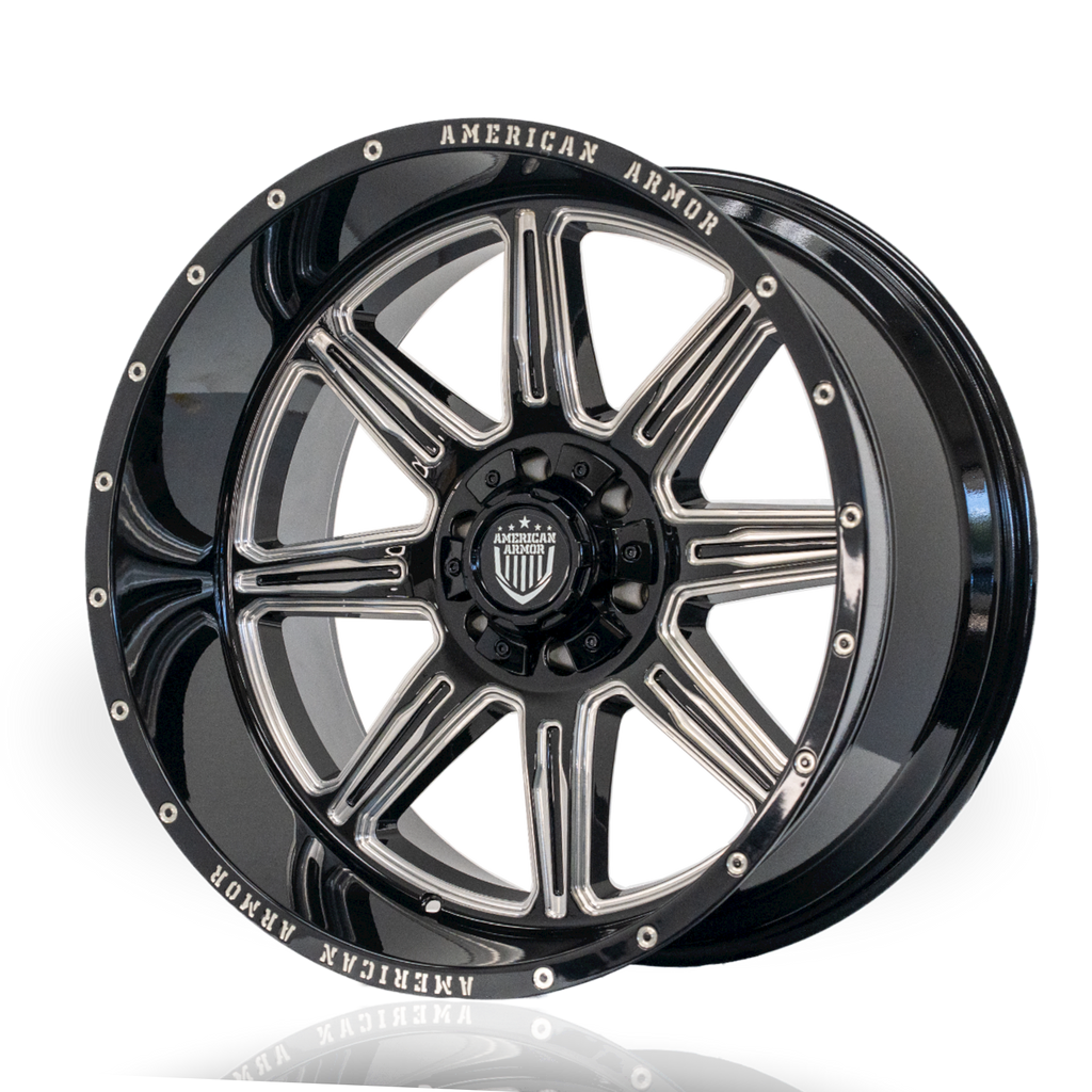22X10 AMERICAN ARMOR A503 WHEELS, 5X5.5(139.7) & 5X150, -18 Offset