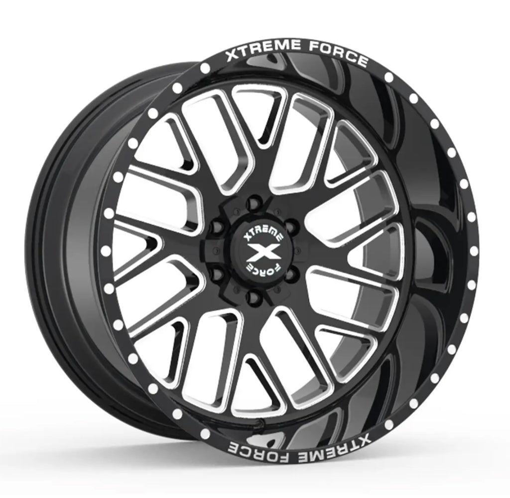 20X10 XTREME FORCE XF-10 WHEELS 6X5.5(139.7) & 6X135 -25 Offset